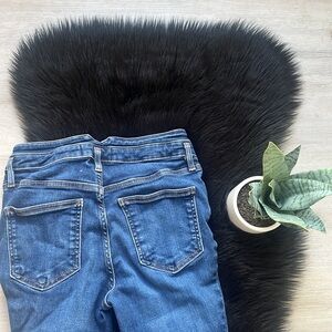 Free People Button Fly Denim Jeans Size 28